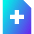 File Add Icon from Sharp Gradient Set