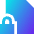 File Lock Icon from Sharp Gradient Set