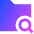 Folder Search Icon from Sharp Gradient Set