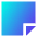 New Sticky Note Icon from Sharp Gradient Set