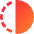 Flip Horizontal Circle 2 Icon from Sharp Gradient Set