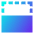 Flip Vertical Square 2 Icon from Sharp Gradient Set