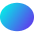 Oval Shape Icon from Sharp Gradient Set