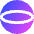 Sphere Shape Icon from Sharp Gradient Set