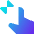 Zoom Out Icon from Sharp Gradient Set