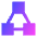 Hierarchy 3 Icon from Sharp Gradient Set