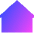 Home 4 Icon from Sharp Gradient Set
