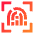 Fingerprint Scan 2 Icon from Sharp Gradient Set