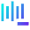 Voice Decrease Icon from Sharp Gradient Set