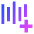 Voice Increase Icon from Sharp Gradient Set