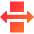 Slide Tool Icon from Sharp Gradient Set