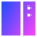 Layout Right Sidebar Icon from Sharp Gradient Set