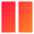 Layout Window 13 Icon from Sharp Gradient Set