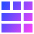 Layout Window 47 Icon from Sharp Gradient Set