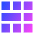 Layout Window 55 Icon from Sharp Gradient Set