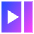 Sidebar Collapses Icon from Sharp Gradient Set
