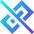 Broken Link 2 Icon from Sharp Gradient Set