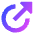 Link Share 1 Icon from Sharp Gradient Set