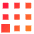 Dial Pad Bottom Left Icon from Sharp Gradient Set