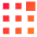Dial Pad Top Right Icon from Sharp Gradient Set