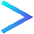 Greater Than Sign Icon from Sharp Gradient Set