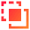 Pathfinder Crop Icon from Sharp Gradient Set