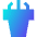 Podium Icon from Sharp Gradient Set