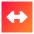 Fit Width Icon from Sharp Gradient Set