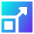 Maximize 2 Icon from Sharp Gradient Set