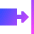 Move Right Icon from Sharp Gradient Set