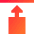 Move Up Icon from Sharp Gradient Set