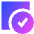 Select App Object Mark Icon from Sharp Gradient Set