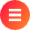 Hamburger Menu Circle Icon from Sharp Gradient Set