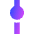 Vertical Slider 1 Icon from Sharp Gradient Set