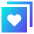 Custom Feeds Like Favorite Icon from Sharp Gradient Set