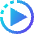 Live Video Icon from Sharp Gradient Set