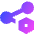 Share Setting Bolt Nut Icon from Sharp Gradient Set
