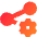 Share Setting Gear Icon from Sharp Gradient Set