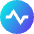 Wave Signal Circle Icon from Sharp Gradient Set