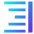 Align Right 2 Icon from Sharp Gradient Set