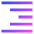Align Right Icon from Sharp Gradient Set