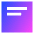 Align Text Top Icon from Sharp Gradient Set