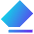 Eraser Icon from Sharp Gradient Set
