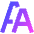 Font Size Icon from Sharp Gradient Set