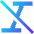 Italic Off Icon from Sharp Gradient Set
