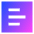 List Icon from Sharp Gradient Set