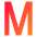 Monospace Font Icon from Sharp Gradient Set