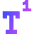 Superscript 2 Icon from Sharp Gradient Set