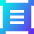 Text Box 2 Icon from Sharp Gradient Set