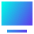 Text Image Top Icon from Sharp Gradient Set